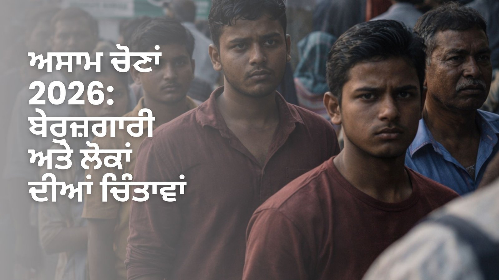 ਅਸਾਮ ਚੋਣਾਂ 2026: ਬੇਰੁਜ਼ਗਾਰੀ ਅਤੇ ਲੋਕਾਂ ਦੀਆਂ ਚਿੰਤਾਵਾਂ