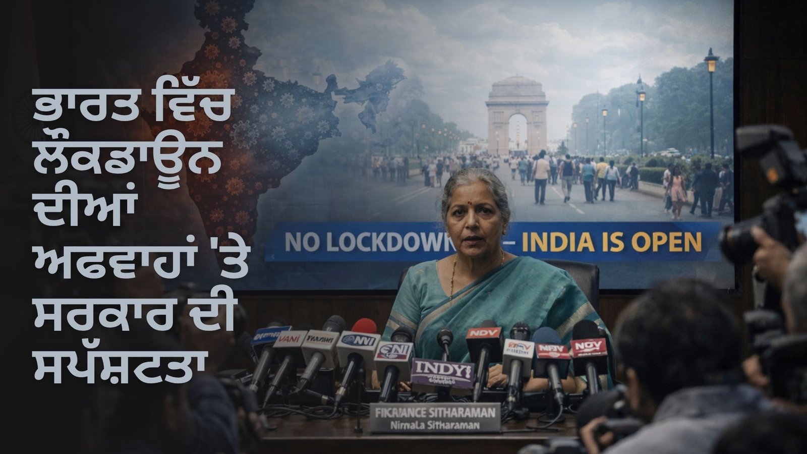 ਭਾਰਤ ਵਿੱਚ ਲੌਕਡਾਊਨ ਦੀਆਂ ਅਫਵਾਹਾਂ ‘ਤੇ ਸਰਕਾਰ ਦੀ ਸਪੱਸ਼ਟਤਾ