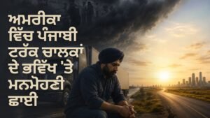 ਅਮਰੀਕਾ ਵਿੱਚ ਪੰਜਾਬੀ ਟਰੱਕ ਚਾਲਕਾਂ ਦਾ ਭਵਿੱਖ