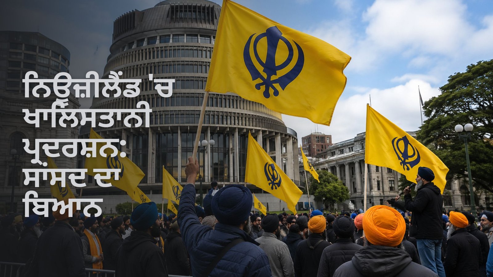 ਨਿਊਜ਼ੀਲੈਂਡ ‘ਚ ਖਾਲਿਸਤਾਨੀ ਪ੍ਰਦਰਸ਼ਨ: ਸਾਂਸਦ ਦਾ ਬਿਆਨ