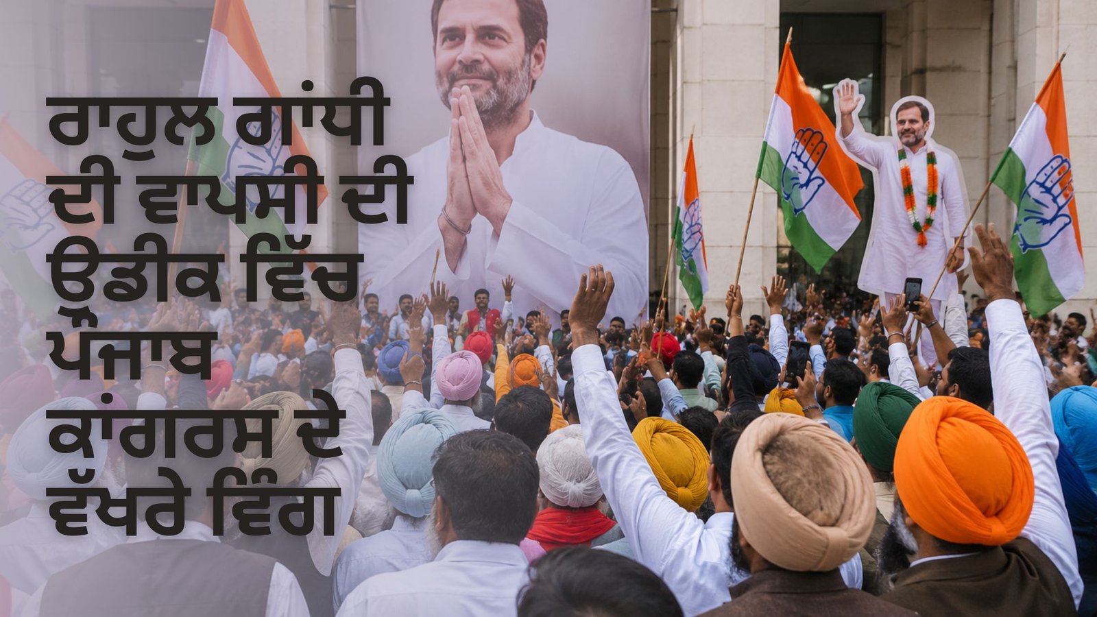 ਰਾਹੁਲ ਗਾਂਧੀ ਦੀ ਵਾਪਸੀ ਦੀ ਉਡੀਕ ਵਿੱਚ ਪੰਜਾਬ ਕਾਂਗਰਸ ਦੇ ਵੱਖਰੇ ਵਿੰਗ