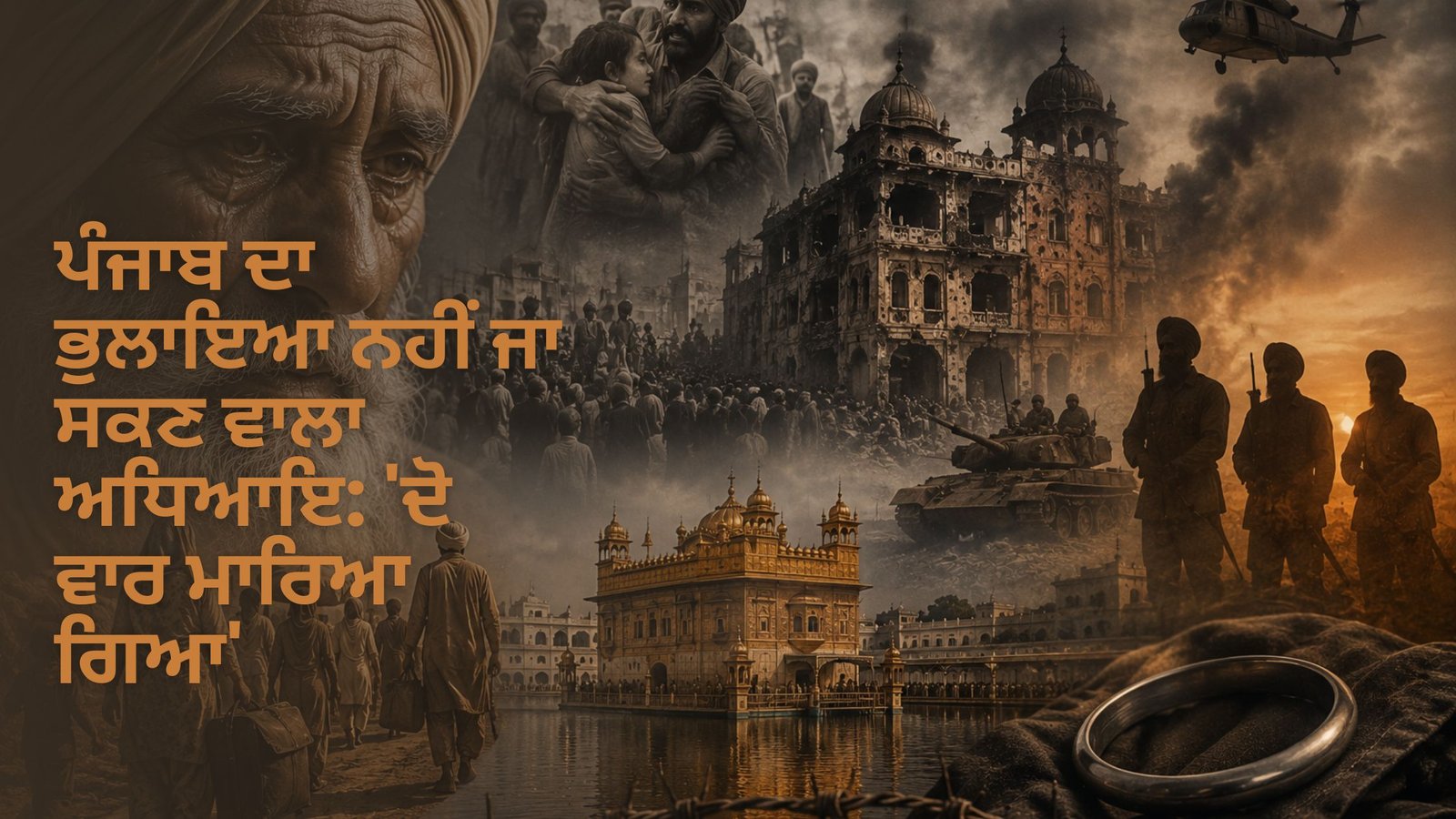 ਪੰਜਾਬ ਦਾ ਭੁਲਾਇਆ ਨਹੀਂ ਜਾ ਸਕਣ ਵਾਲਾ ਅਧਿਆਇ: ‘ਦੋ ਵਾਰ ਮਾਰਿਆ ਗਿਆ’