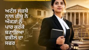 ਰੀਸ਼ੂ ਵਕੀਲ ਦਾ ਸਫਰ