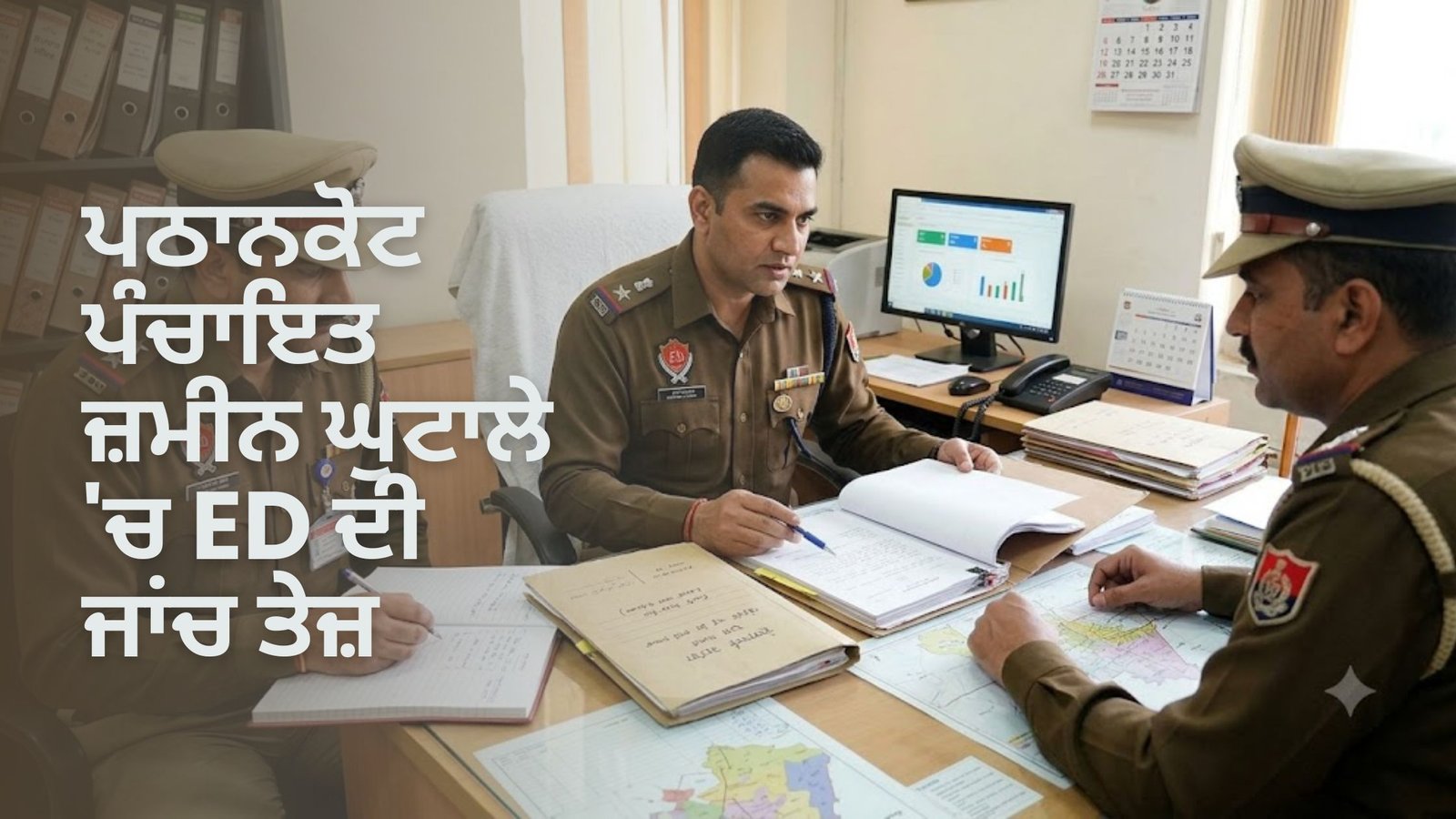 ਪਠਾਨਕੋਟ ਪੰਚਾਇਤ ਜ਼ਮੀਨ ਘੁਟਾਲੇ ‘ਚ ED ਦੀ ਜਾਂਚ ਤੇਜ਼