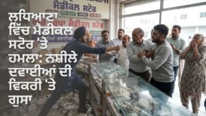 ਲੁਧਿਆਣਾ ਮੈਡੀਕਲ ਸਟੋਰ ਹਮਲਾ